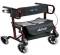 Deluxe Aluminum Rollator and Transport Chair