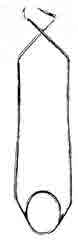 Farr Automatic Wire Retractors, #1, 5-1/2in x 3/4in, Single Prong, 3-1/2in-510-025FSI