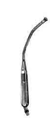 Yankauer Suction Tube, Threaded End, Chrome, 11-3/4 in-301-084FSI