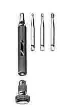 Set of 3 Drill Points, Small, Medium and Large Size-911-264FSI