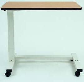 Hospital Gas Cylinder Lift Overbed Table-G021NKM
