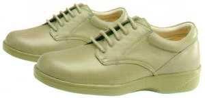 Conform Footwear Women's Diabetic shoe - Taupe Lace-up-W4721AFHI