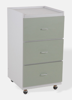 Mobile 3+0 Mobile Supply Cabinet-3CS21MEDC