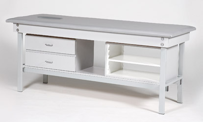Steel Frame Face-Hole Treatment Table-HFST21MEDC
