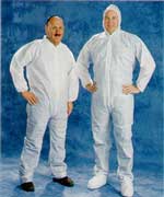 White Poly-P Coverall with white PE coating-Tians21287-mse