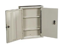 Heavy Duty Narcotics Box Dual Door Double Lock 15 x 11 x 4-1072HRF