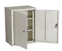 Heavy Duty Narcotics Box Dual Door Double Lock 15 x 11 x 8-2072HRF