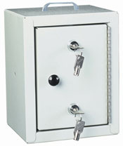 Narcotics Box Compact Single Door Double Lock-0172HRF