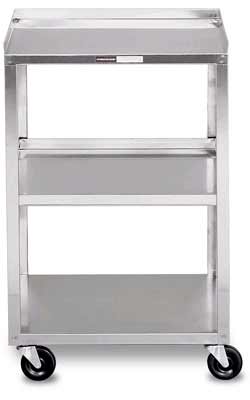 Stainless Steel Cart 3 Shelf Cart-4004CHT