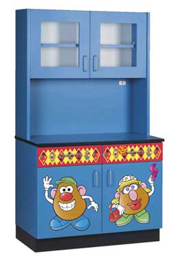 Mr. Patato Head Unitized Treatment Cabinet-7694HSM