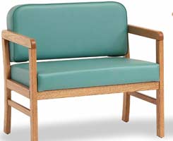 Bariatric Low Back 25in Waiting Room Chair-004-B405NKM
