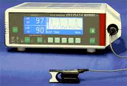 Novametrix 520A OXYPLETH Pulse Oximeter-A025MDC
