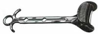 Balfour Center Blade For Retractor, Extra Deep Model, 2-3/4in x 4in-001-125FSI