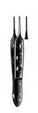Bishop-Harmon Dressing Forceps, Str., Del, 0.5mm Wide, 3-3/8in-425-147FSI