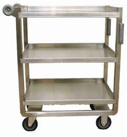Normal Duty Shelf Carts Stainless Steel Series 3 Shelves%>