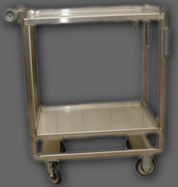 Normal Duty Shelf Carts Stainless Steel Series 2 Shelves%>