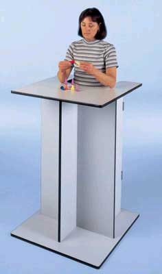 Economy Stand In Table With Adjustable Platform-5216HSM