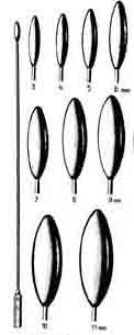 Bakes Common Duct Dilators, 3mm, 8-1/2 in-536-006FSI