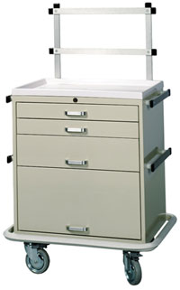 4 Drawer Short Workstation Specialty Package-1536HRF