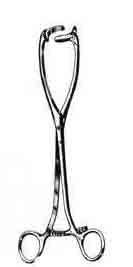 Collin Buxton Uterine Clamp, 10-1/2in, Swivel Jaws-986-329FSI
