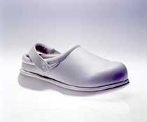 Men's White Nurse Clog-M007DRZ