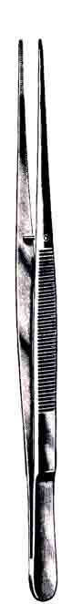 Gerald Dressing Forceps, 1x2 Teeth, 7 in-507-424FSI