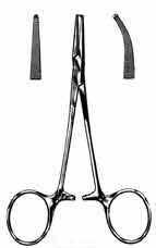 Halstead-Mosquito Forceps, 1x2 Teeth, Straight 5in-907-002FSI