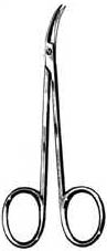 Strabismus Scissors 4-1/2 in Straight-003-447FSI