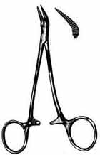 Halstead-Mosquito Forceps, Angeled Jaw, 5 in-667-002FSI