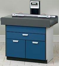 Pediatric Treatment Table w/ 1 Drawer & Digital Scale-0387CLT