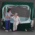 Green Bed Canopy Cover-G3008SCBPSY