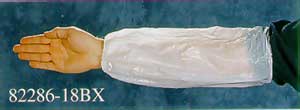 White Polyethylene plastic sleeve-Tians82286-18BX-mse