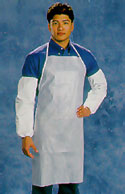 White Poly-p Apron w/ White PE coating-Tians82687-36-mse