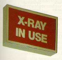 X-Ray In Use Sign-MMAMS156-XRY-mse