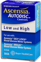 Ascensia Autodisc High/Low Control Solution-A3463INM
