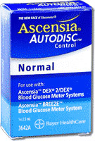 Ascensia Autodisc Normal Control Solution-2463INM