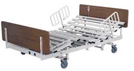 48 in. Bariatric Full-Electric Hospital Bed-8405TTUF