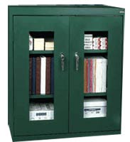 Display Counter Height Cabinet w/ Adj Shelves-00-242163-V2ACSAND