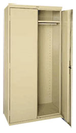 Classic Wardrobe Cabinet w/ One Adj Shelf-00-278163-1WACSAND