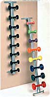Cast Iron Vinyl Coated Dumbells-MillikenFAB142-mse