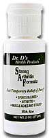 Dr. D�s Strong Arthritis Formula - 2 oz-MillikenDRD102-2oz-mse