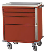 E-Series 24-inch Cabinet 4 Drawers with Breakaway Lock-B4-42EHRF