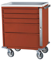 E-Series 24-inch Cabinet 5 Drawers with Breakaway Locks-B5-42EHRF