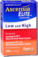 Ascensia ELITE High/Low Control Solution-A0493INM