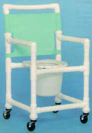 Economy Shower Chair Commode-P-71CSEIPU
