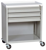 Three Drawer Economy Treatment Cart-3-CTEHRF