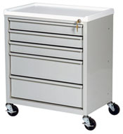 Five Drawer Economy Treatment Cart-5-CTEHRF