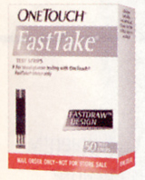 OneTouch FastTake Test Strips-1444010INM