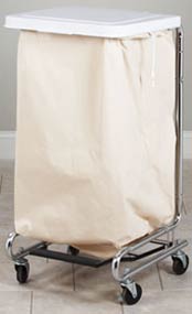 Cotton Drawstring Style Hamper Bag, 18in%>