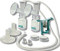 One-Hand Breast Pump/Dual Hygienikit w/ Flexishields-62171INM